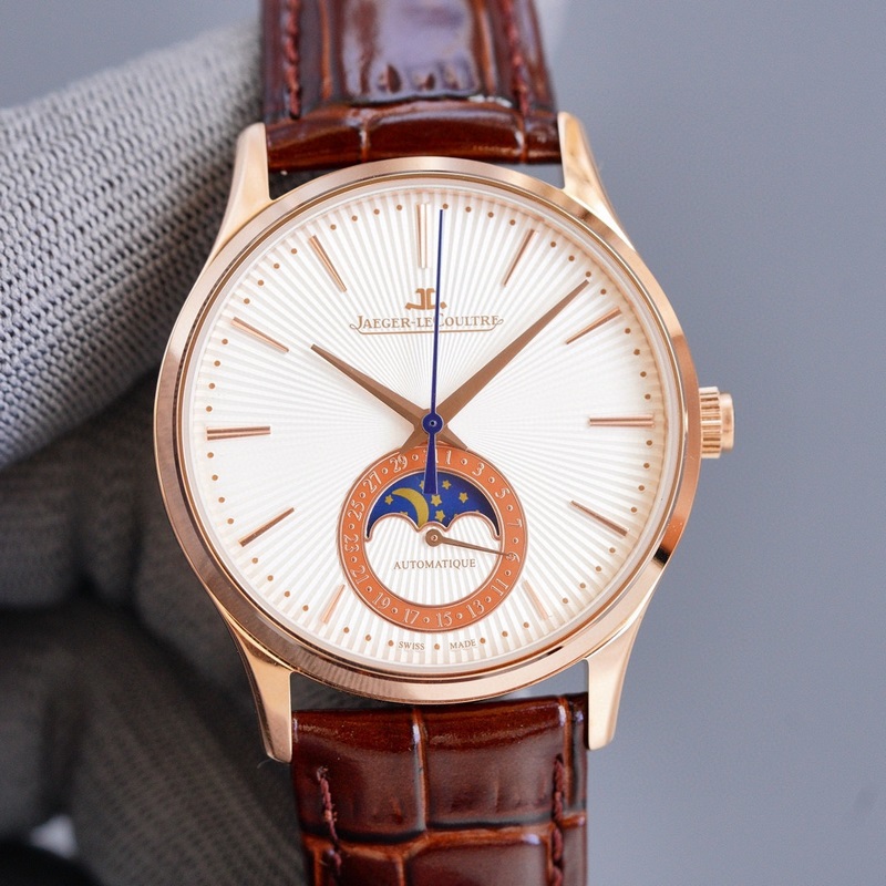 Jaeger-LeCoultre Master Ultra Thin Moonphase Stunning Color Series with True Date Function-1
