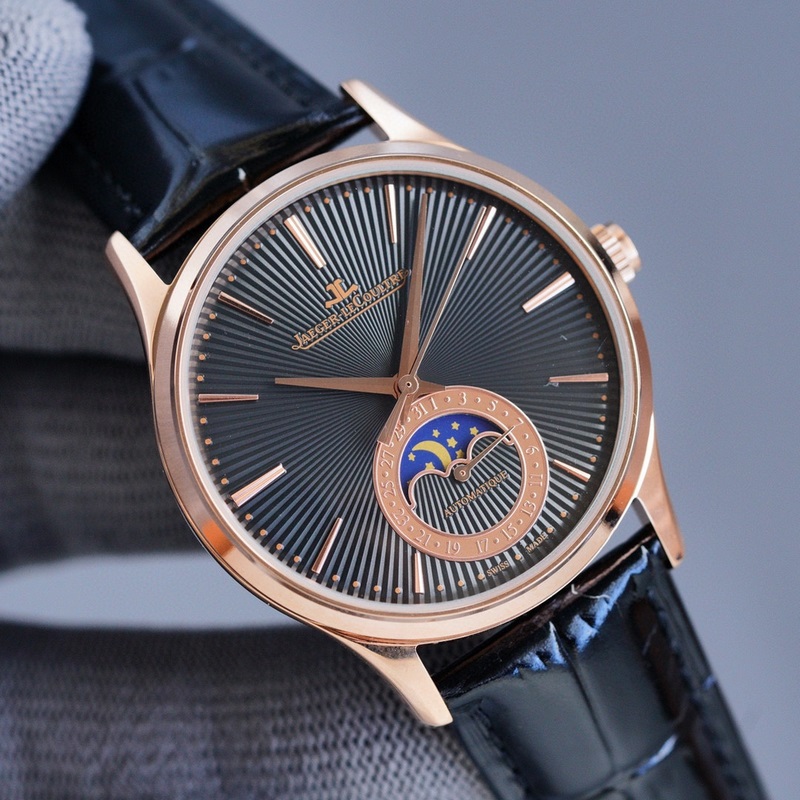 Jaeger-LeCoultre Master Ultra Thin Moonphase Stunning Color Series with True Date Function-2