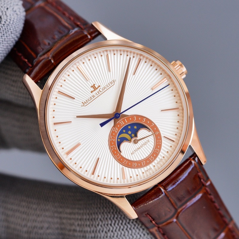 Jaeger-LeCoultre Master Ultra Thin Moonphase Stunning Color Series with True Date Function-3