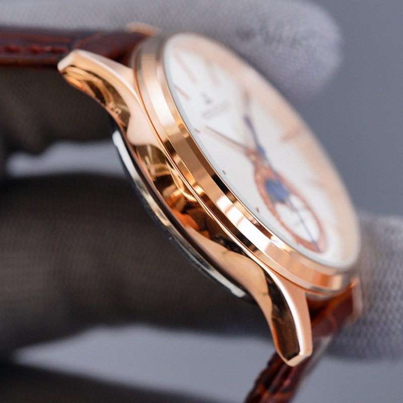 Jaeger-LeCoultre Master Ultra Thin Moonphase Stunning Color Series with True Date Function-6