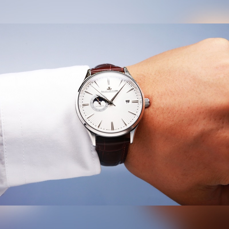 Jaeger-LeCoultre Ultra-Thin Master Series Moonphase Enamel 120m Water Resistance-2