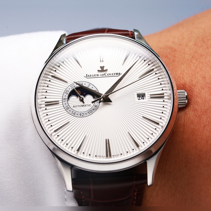 Jaeger-LeCoultre Ultra-Thin Master Series Moonphase Enamel 120m Water Resistance-3