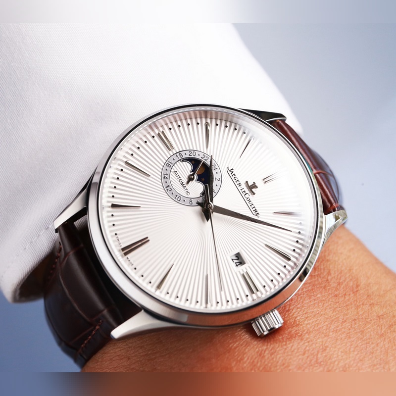 Jaeger-LeCoultre Ultra-Thin Master Series Moonphase Enamel 120m Water Resistance-5