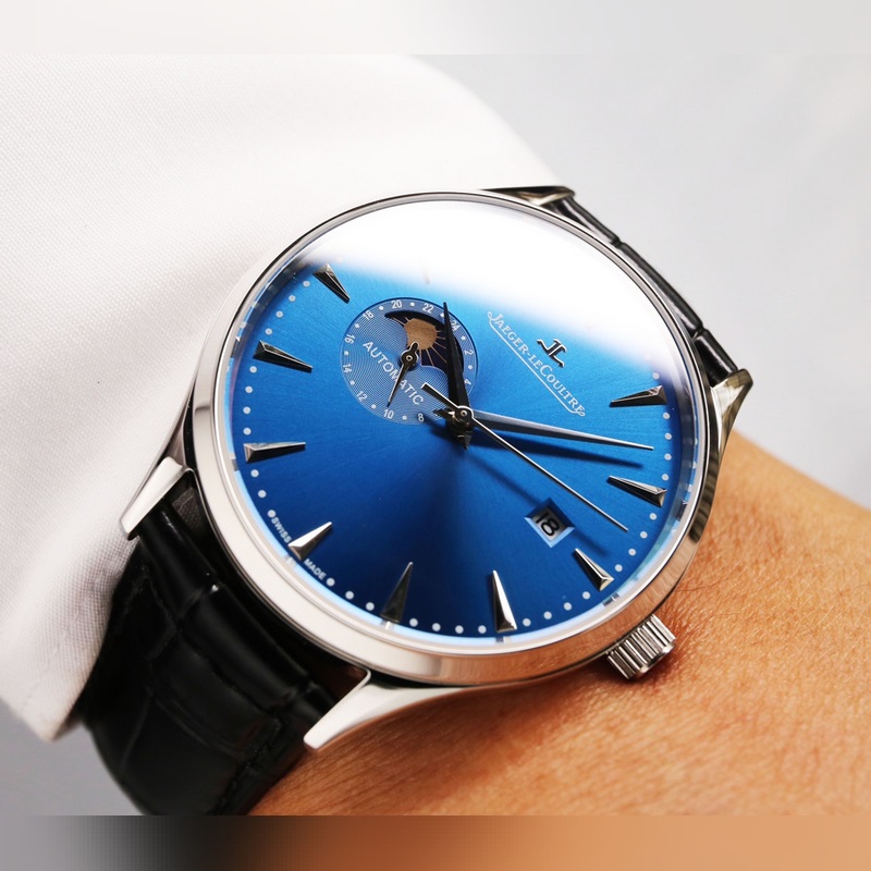 Jaeger-LeCoultre Master Control Moon Phase 8217 Waterproof 50m No Repairs-3