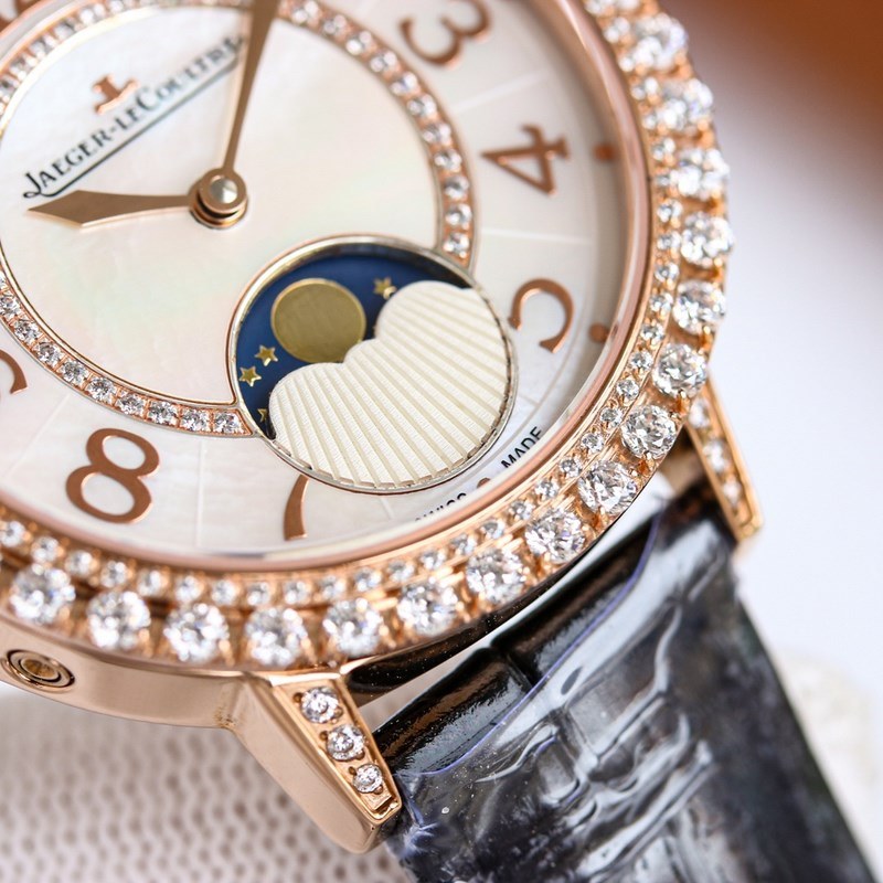 Jaeger-LeCoultre Q3523570 Rendez-Vous Moonphase Jewelry Replica Watch-4