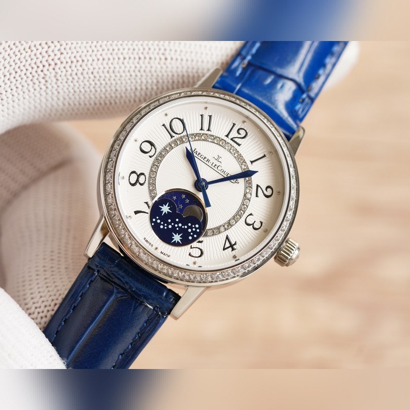 Jaeger-LeCoultre Rendez-Vous Moon Women's Replica Watch Elegant Moon Phase Timepiece-2