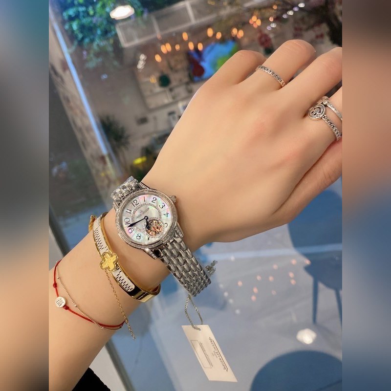 Jaeger-LeCoultre Rendez-Vous Automatic Mechanical Tourbillon Ladies Replica Watch-3