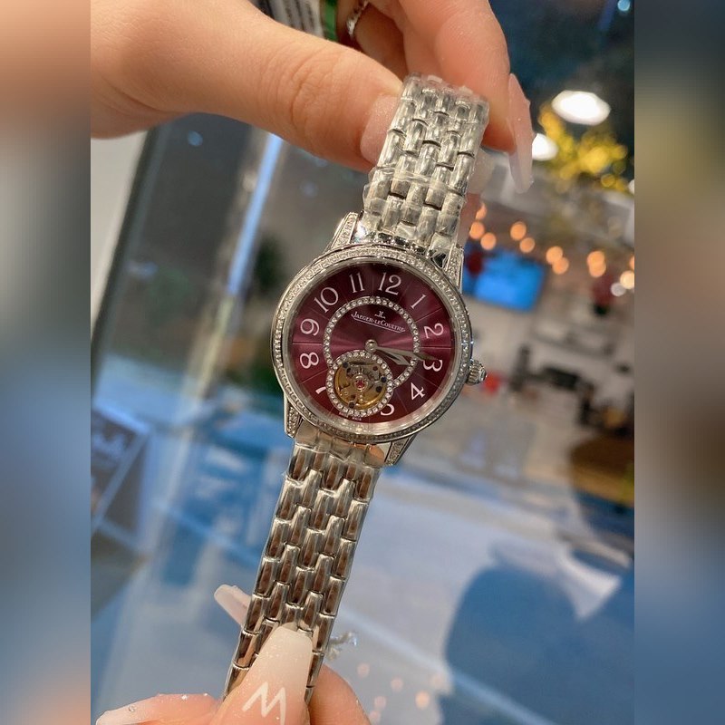 Jaeger-LeCoultre Rendez-Vous Automatic Mechanical Tourbillon Ladies Replica Watch-5