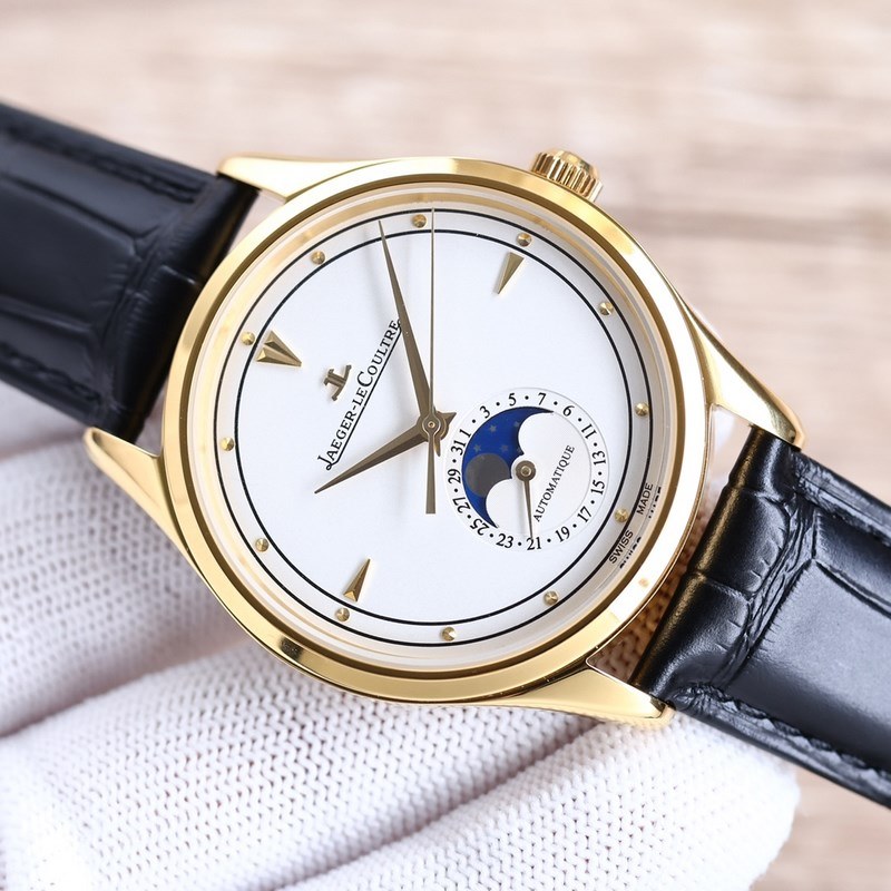 Jaeger-LeCoultre Master Moon Phase 39mm x 9.9mm Elegant Design-3