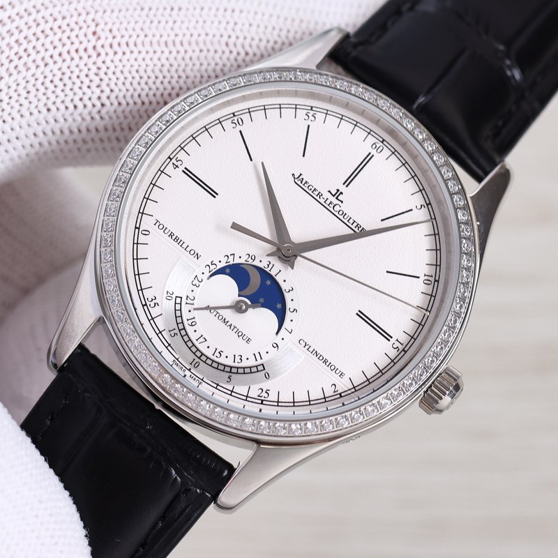 Jaeger-LeCoultre Master Moonphase 39mm 24-Hour Subdial Replica Watch-2