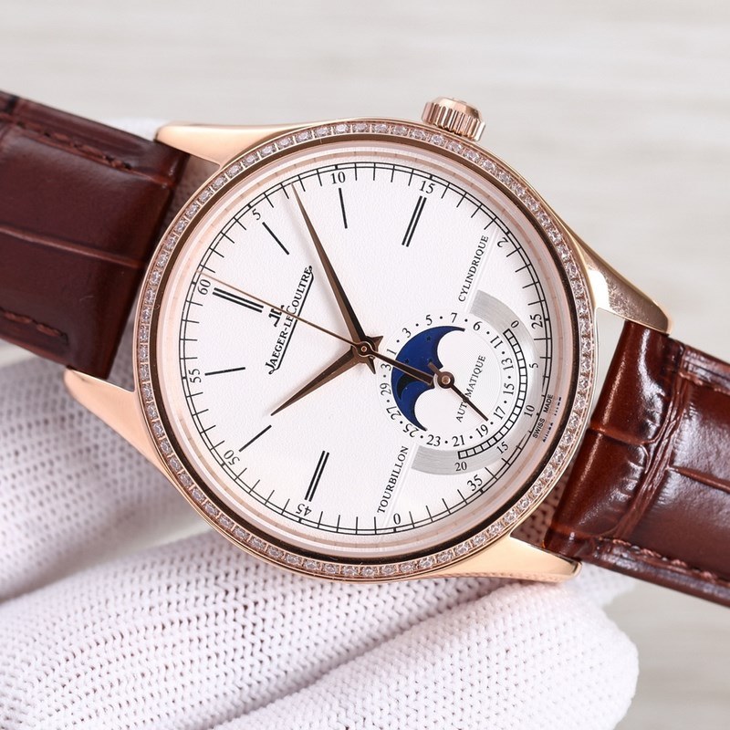 Jaeger-LeCoultre Master Moonphase 39mm 24-Hour Subdial Replica Watch-6