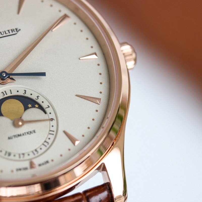 Jaeger-LeCoultre Master Moon Phase Q1368420 39mm Case 9.9mm Thickness Luxury Men's Replica Watch-5