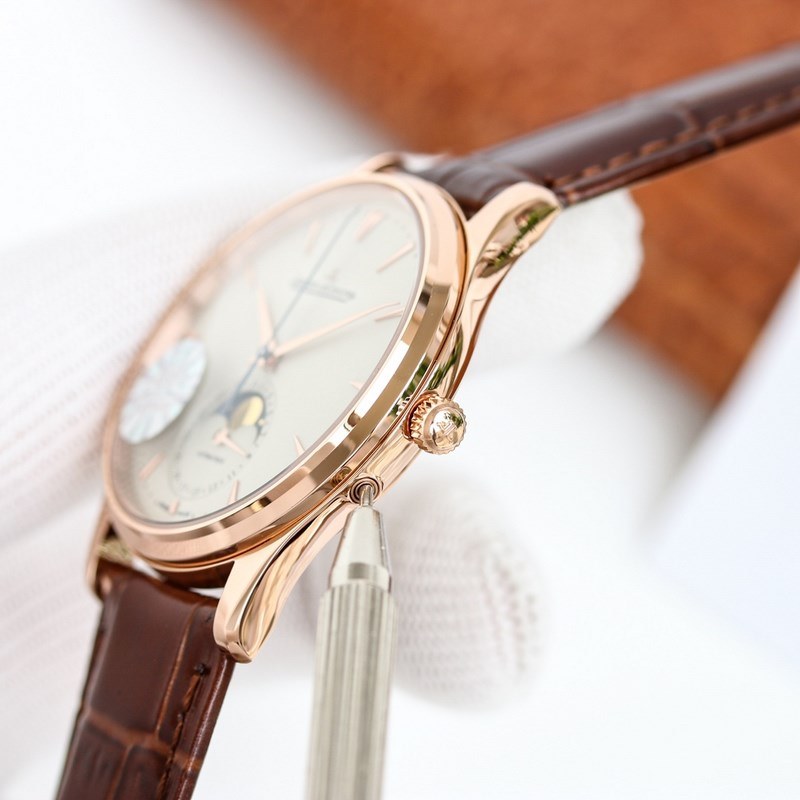 Jaeger-LeCoultre Master Moon Phase Q1368420 39mm Case 9.9mm Thickness Luxury Men's Replica Watch-6