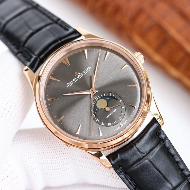 Jaeger-LeCoultre Master Ultra Thin Moon Phase 39mm Elegant Dual Calendar-2