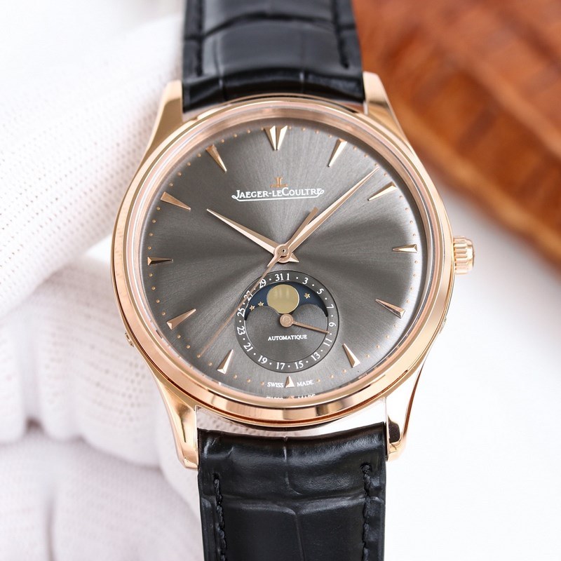 Jaeger-LeCoultre Master Ultra Thin Moon Phase 39mm Elegant Dual Calendar-3