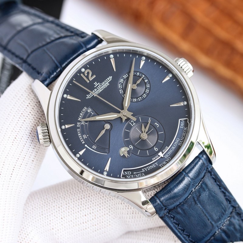 Jaeger-LeCoultre Master Series Multi-Time Zone Replica Watch Features-4