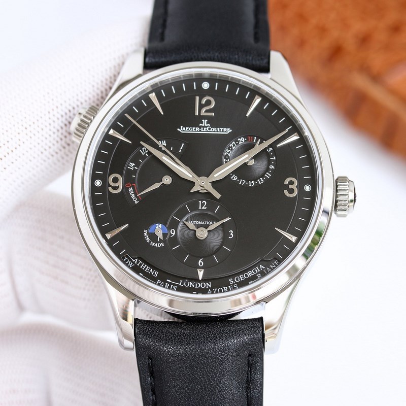 Jaeger-LeCoultre Master Series Multi-Time Zone Replica Watch with Iconic Features-2
