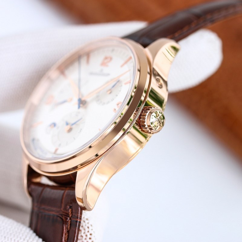Jaeger-LeCoultre Master Series Multi-Time Zone Replica Watch with Iconic Features-6
