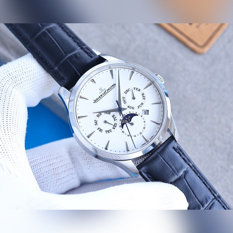 Jaeger-LeCoultre Master Ultra Thin Moon Premium Multifunctional Men's Replica Watch-4