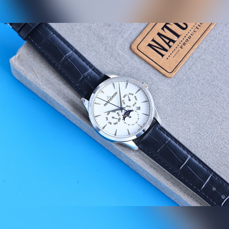 Jaeger-LeCoultre Master Ultra Thin Moon Premium Multifunctional Men's Replica Watch-7