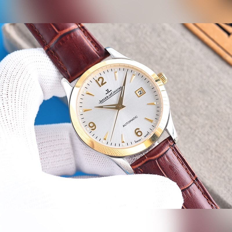 Jaeger-LeCoultre Classic Men's Replica Watch Grande Reverso Triple Time Elegant Design-5