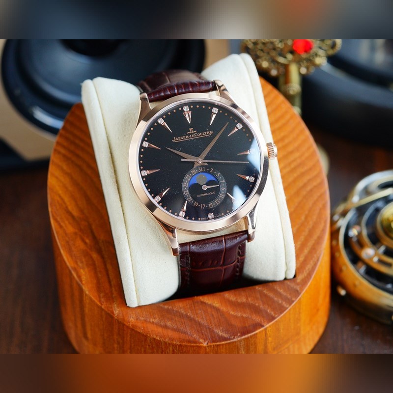 Jaeger-LeCoultre Master Ultra Thin Moon Men's Replica Watch Upgrade-2