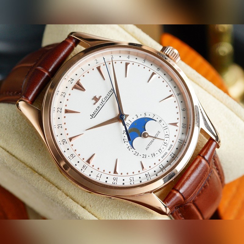 Jaeger-LeCoultre Moon Phase Master 39mm 24-Hour Subdial Quality Replica Watch-3