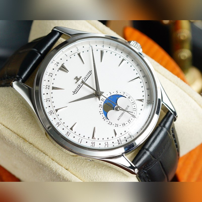 Jaeger-LeCoultre Moon Phase Master 39mm 24-Hour Subdial Quality Replica Watch-5