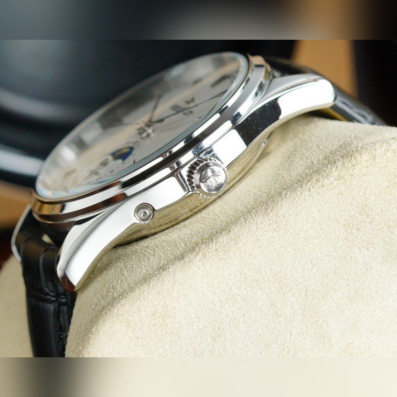 Jaeger-LeCoultre Moon Phase Master 39mm 24-Hour Subdial Quality Replica Watch-6