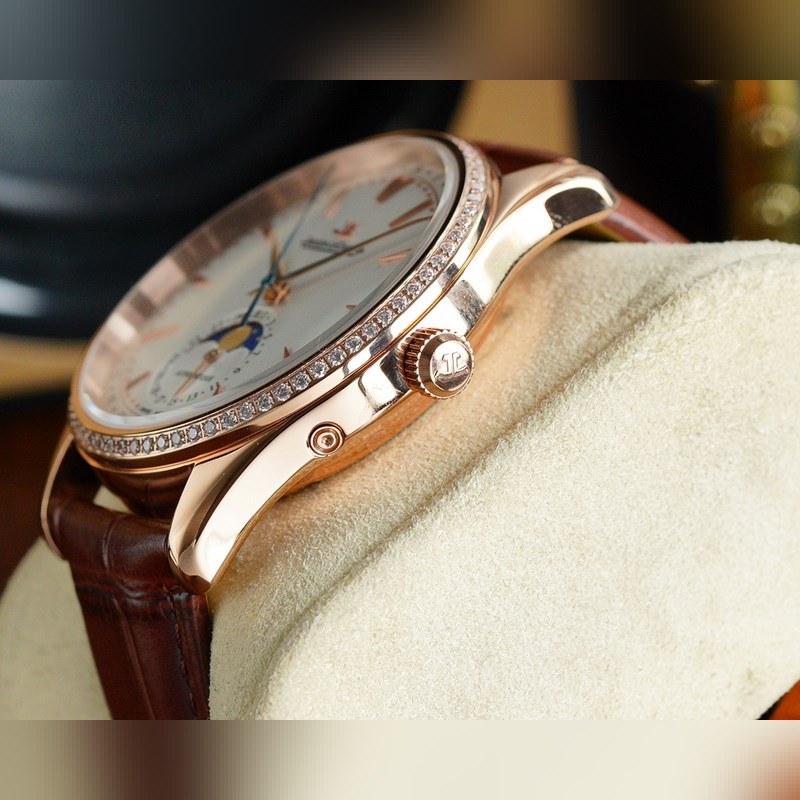 Jaeger-LeCoultre Master Moonphase 39mm 24-hour subdial exquisite craftsmanship-5