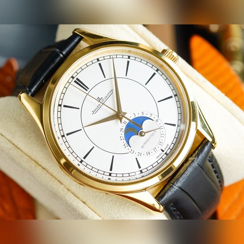 Jaeger-LeCoultre Master Moon Phase 39mm 24-Hour Subdial Quality Craftsmanship-5