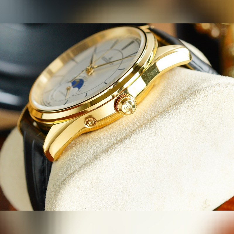 Jaeger-LeCoultre Master Moon Phase 39mm 24-Hour Subdial Quality Craftsmanship-6