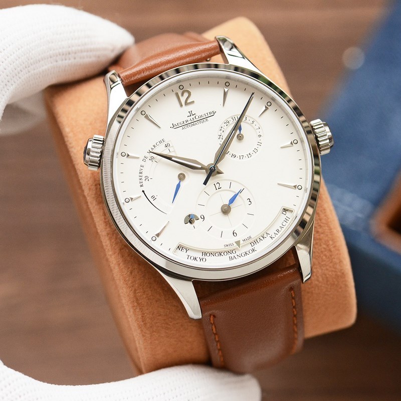 Jaeger-LeCoultre Master Series Multi-Time Zone Replica Watch Features-1