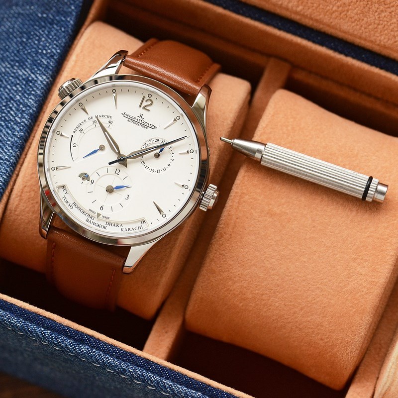 Jaeger-LeCoultre Master Series Multi-Time Zone Replica Watch Features-4