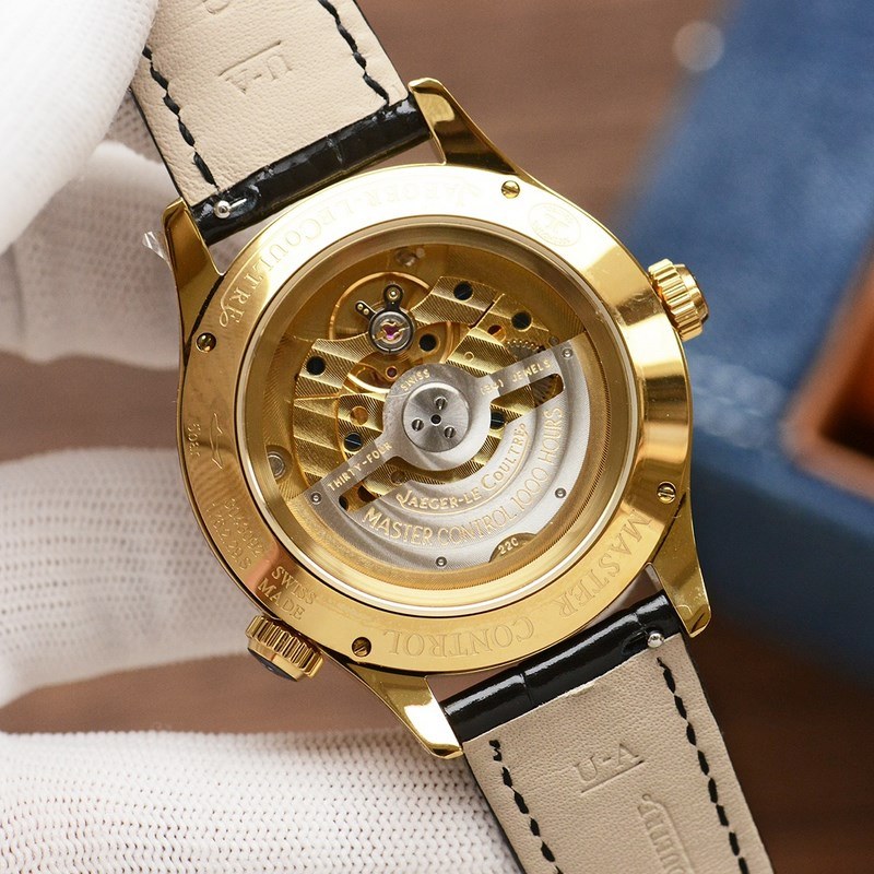 Jaeger-LeCoultre Master Series Multi-Time Zone Replica Watch with Signature Features-8