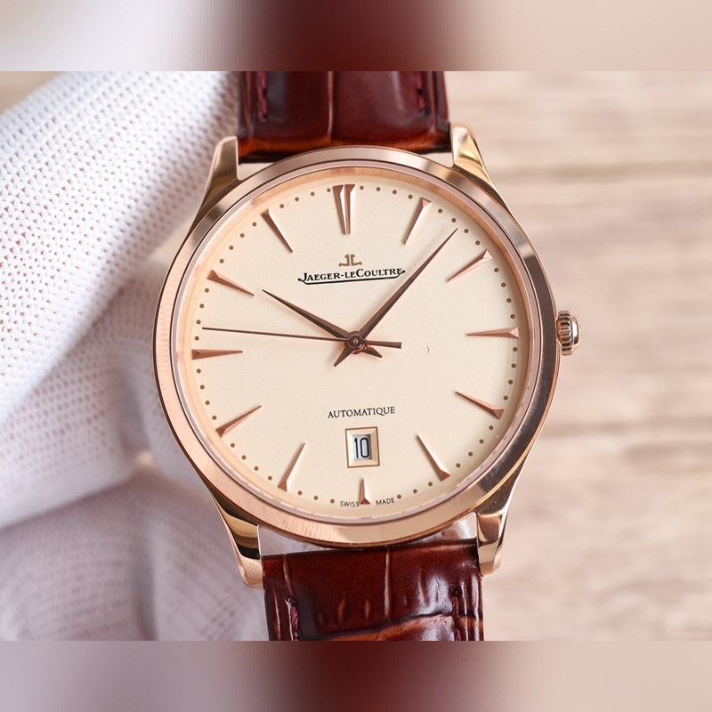 Jaeger-LeCoultre Master Ultra Thin 40mm 7.45mm Thick Luxurious Replica Watch-2