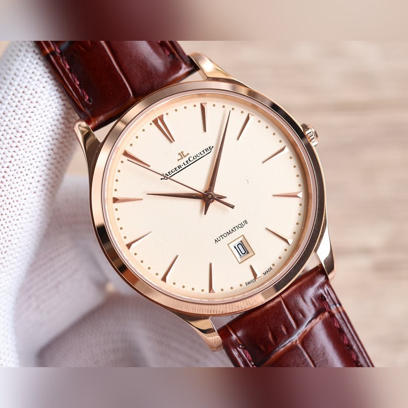 Jaeger-LeCoultre Master Ultra Thin 40mm 7.45mm Thick Luxurious Replica Watch-5