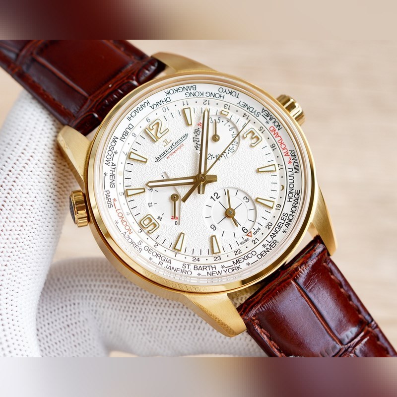 Jaeger-LeCoultre Master Series Multi-Time Zone Replica Watch Features-3