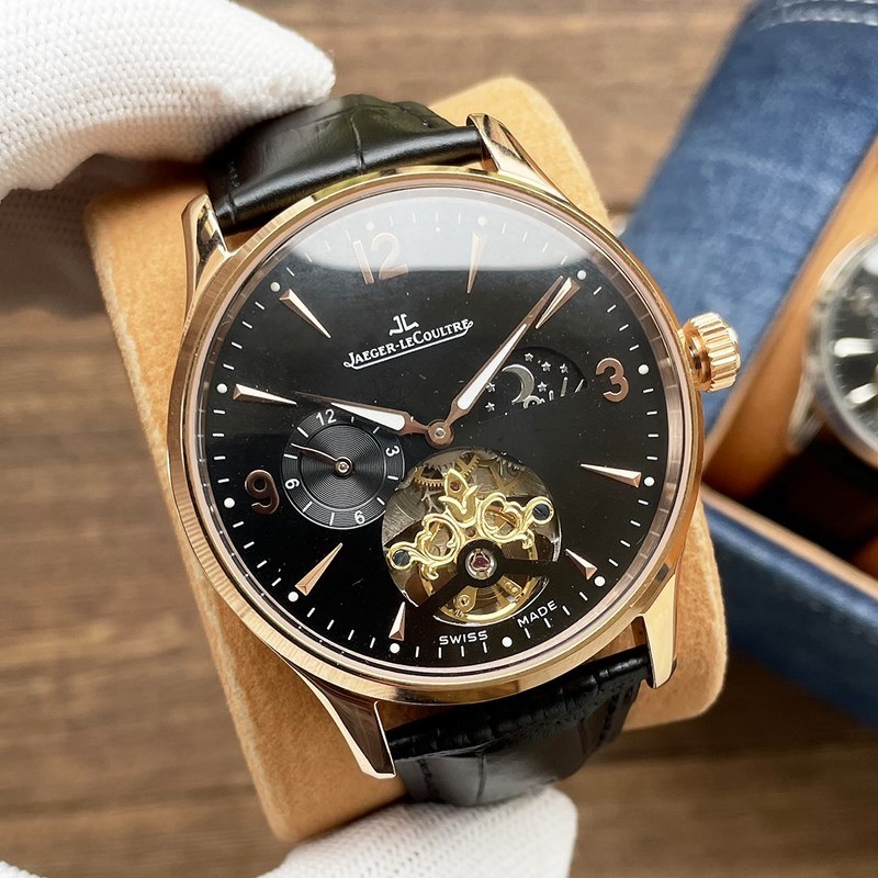 Jaeger-LeCoultre Master Series Tourbillon Moonphase Men's Replica Watch-1