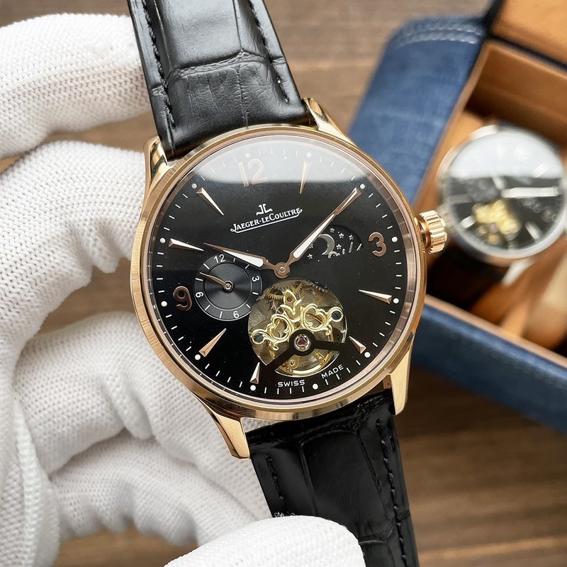 Jaeger-LeCoultre Master Series Tourbillon Moonphase Men's Replica Watch-2