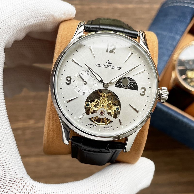 Jaeger-LeCoultre Master Series Tourbillon Moonphase Men's Replica Watch-3