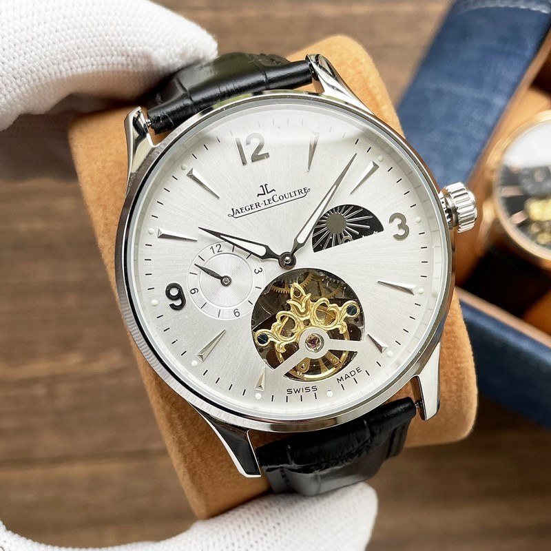 Jaeger-LeCoultre Master Series Tourbillon Moonphase Men's Replica Watch-5