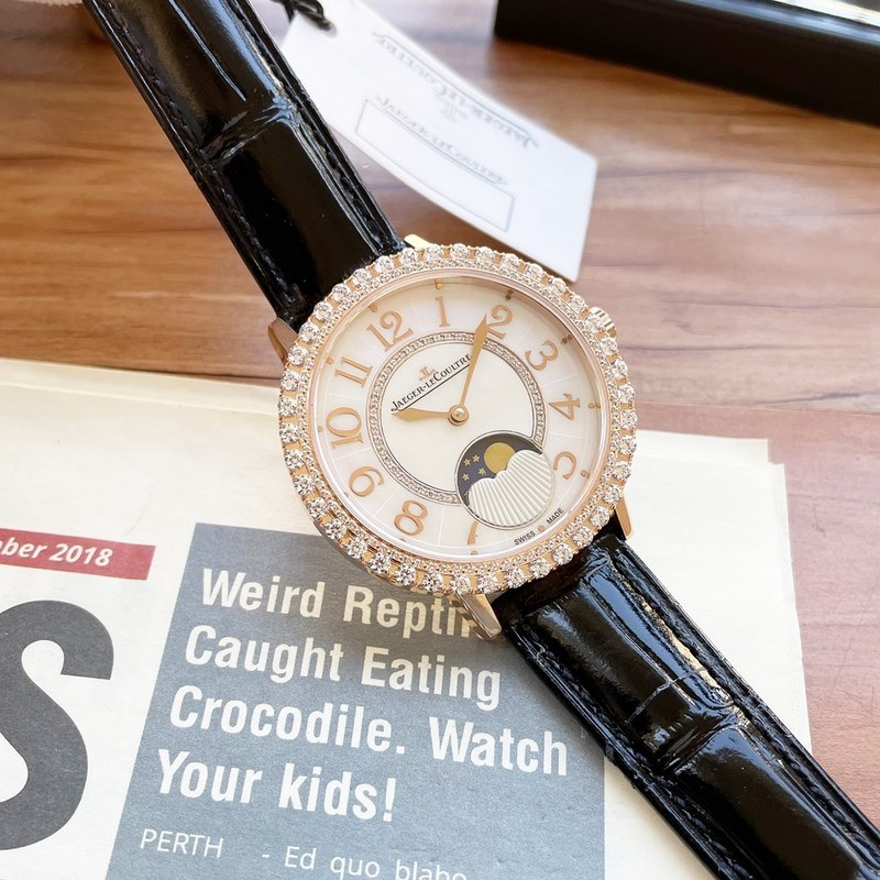 Jaeger-LeCoultre Moonphase Rendez-Vous White Model 3578430 Rose Gold Model Q3523570-5