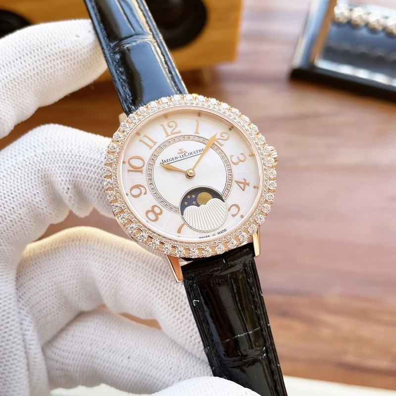 Jaeger-LeCoultre Moonphase Rendez-Vous White Model 3578430 Rose Gold Model Q3523570-8