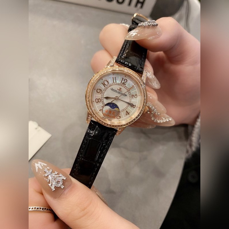 Jaeger-LeCoultre Rendez-Vous Moon Phase Jewelry Replica Watch-4