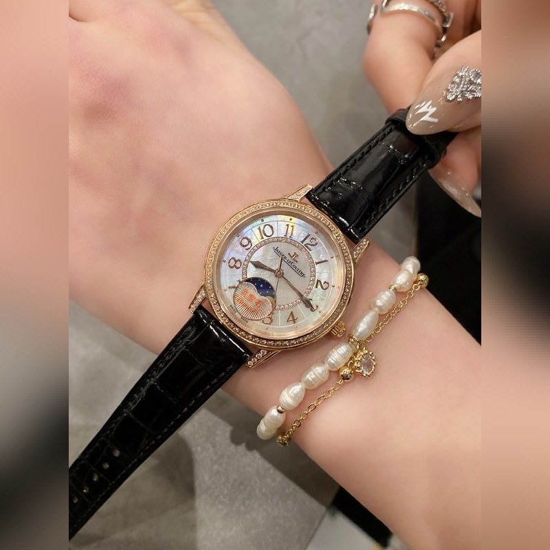Jaeger-LeCoultre Rendez-Vous Moon Phase Jewelry Replica Watch-8