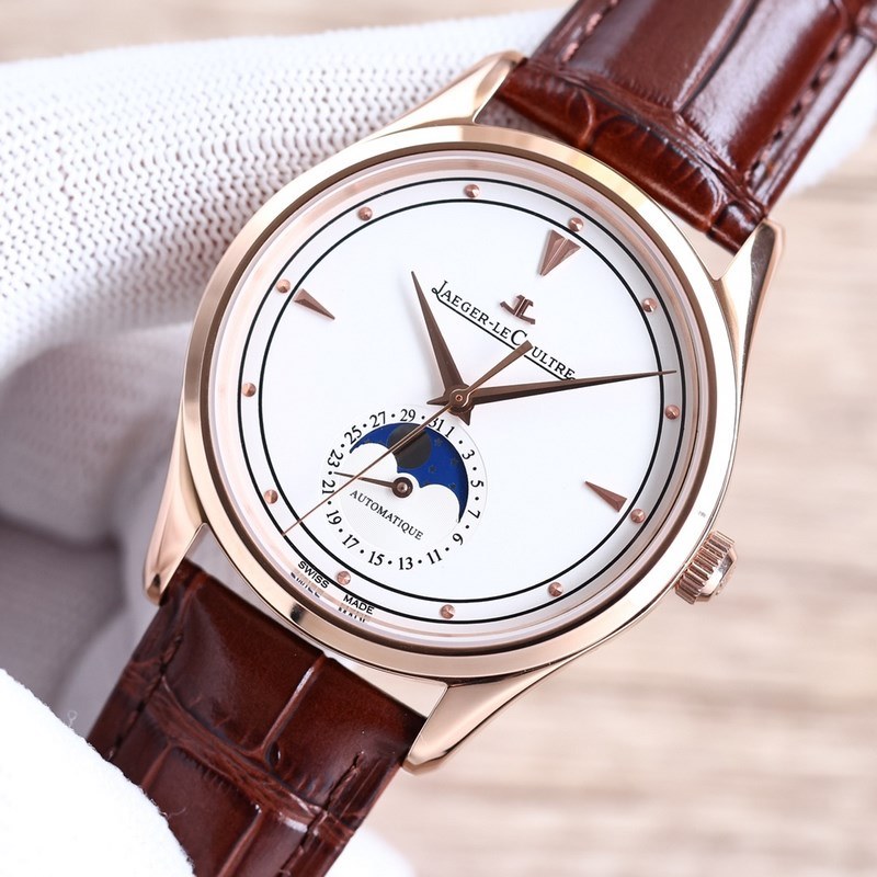 Jaeger-LeCoultre Master Moonphase 39mm 24-hour subdial high quality-2