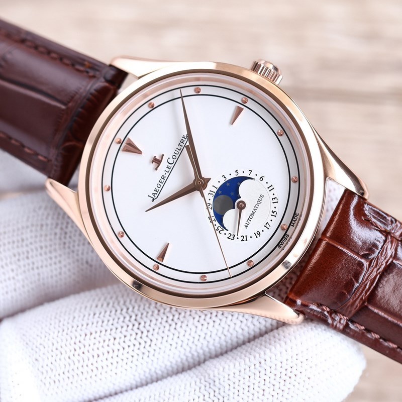 Jaeger-LeCoultre Master Moonphase 39mm 24-hour subdial high quality-3