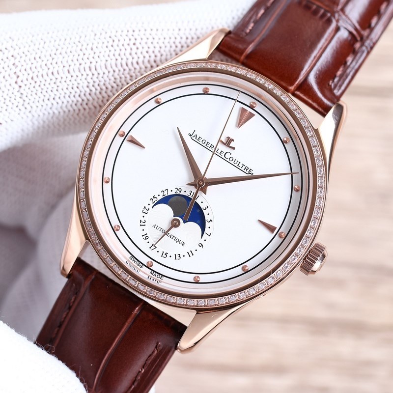 Jaeger-LeCoultre Master Moonphase 39mm 24-hour subdial high quality-4