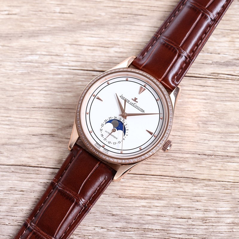 Jaeger-LeCoultre Master Moonphase 39mm 24-hour subdial high quality-5
